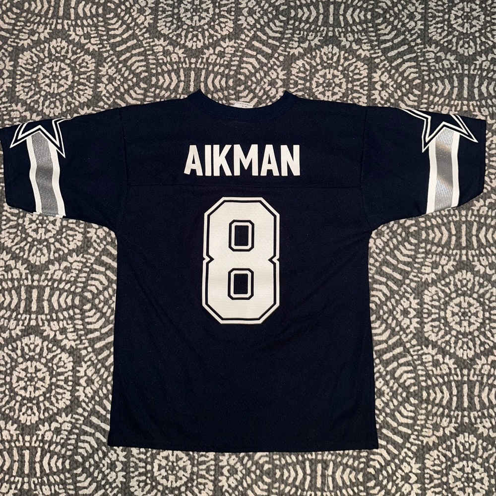 Troy Aikman Youth Medium Jersey